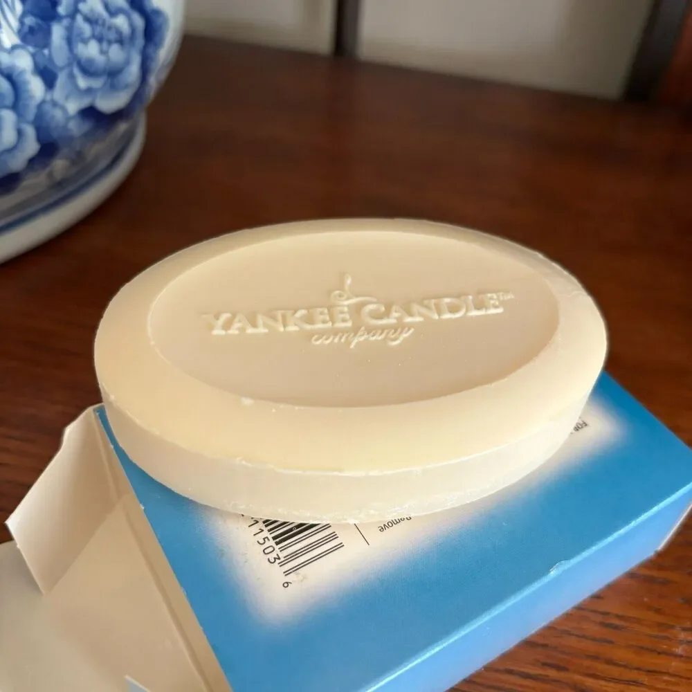 Rare Vintage New YANKEE CANDLE Soap Bar Clean Cotton 3.7 oz